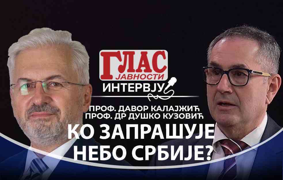 VLAST ĆUTI O TRAGOVIMA NA NEBU SRBIJE! (VIDEO)